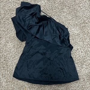 Elegant Black One-Shoulder top
